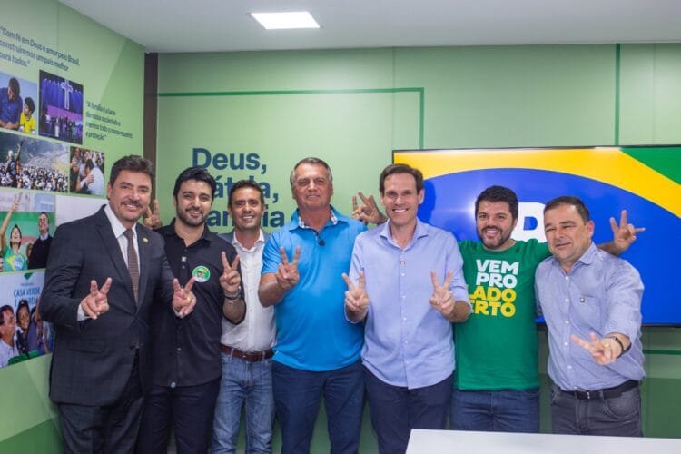 Wilder Morais e Bolsonaro definem estratégias para fortalecer o PL em Goiás