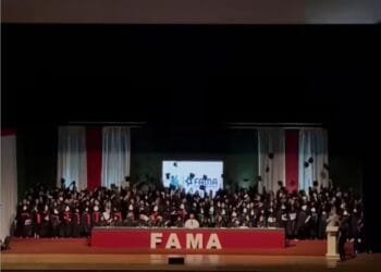 FAMA celebra colação de grau com 123 formandos em grande evento