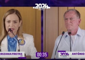 Eerizania e Gomide trocam acusações sobre políticas sociais em debate tenso