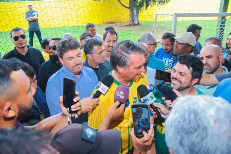 Bolsonaro acompanha Márcio Corrêa em Anápolis e fala sobre futuro político e apoio a lideranças goianas