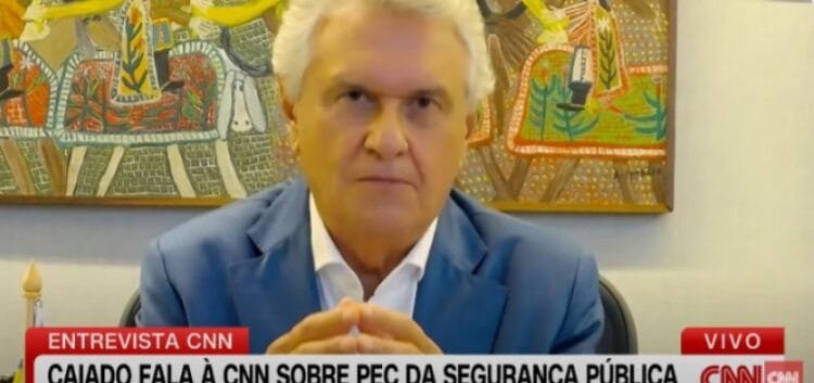 Caiado critica PEC da Segurança Pública e apresenta proposta alternativa