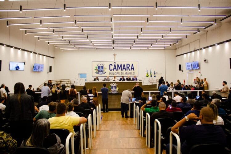 Câmara de Anápolis convoca sessões extraordinárias para votação de projetos estratégicos