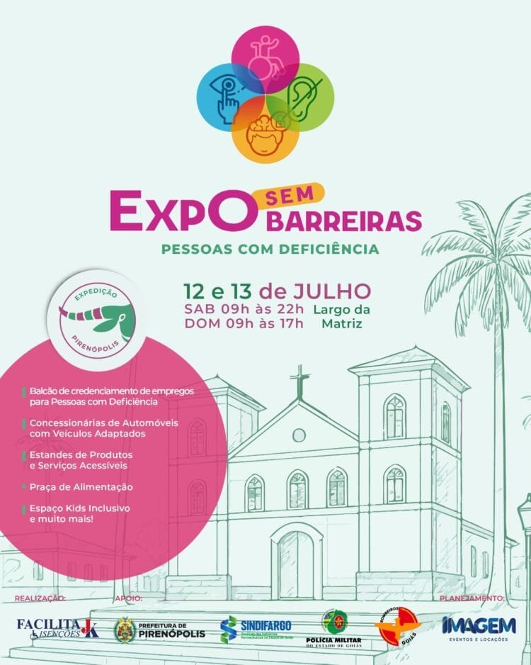 Entidades de Anápolis apostam em evento de acessibilidade em Pirenópolis nesse fim de semana