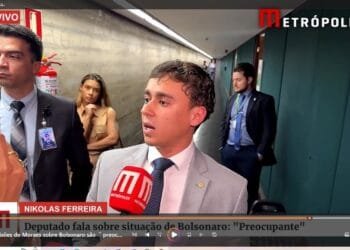 “Não existe democracia onde o ex-presidente é proibido de falar”, diz Nikolas Ferreira após decisão de Moraes