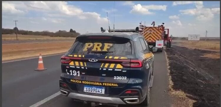 BR-153 tem capotamento com morte e incêndio em fim de semana violento nas rodovias de Goiás
