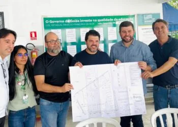 Márcio Corrêa e Jean Carlos celebram início da reforma do Osvaldo Francisco com apoio de Amilton Filho