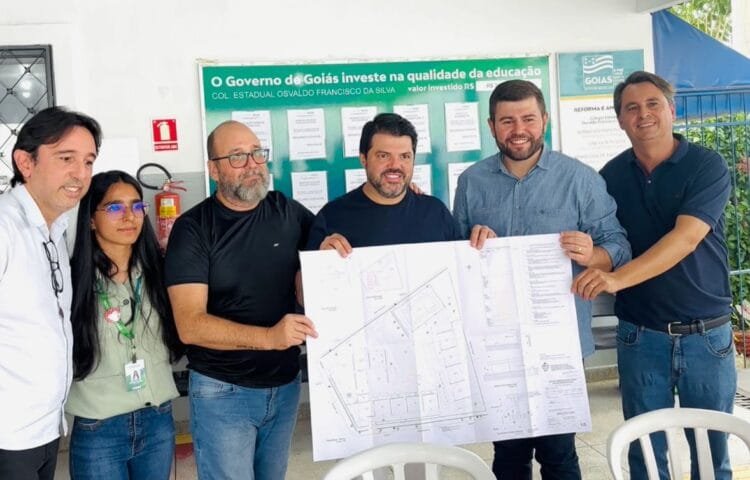 Márcio Corrêa e Jean Carlos celebram início da reforma do Osvaldo Francisco com apoio de Amilton Filho