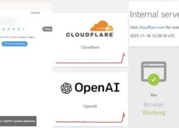 Falha generalizada em serviços de internet atinge X, ChatGPT, Amazon e Cloudflare em todo o mundo