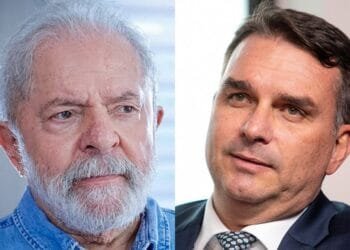 Primeira pesquisa após anúncio da pré-candidatura mostra Flávio Bolsonaro e Lula tecnicamente empatados