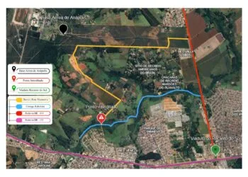 Prefeitura de Anápolis aproveita feriadão para finalizar travessia sobre Córrego Reboleiras; via será interditada