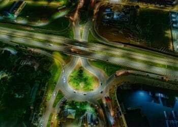 Trevo do Recanto do Sol conta com mais de 60 pontos de iluminação e irá ganhar calçada acessível