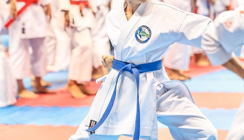 Estudante de 16 anos é convocada para a Seleção Brasileira de Karatê e vai disputar Mundial na Europa
