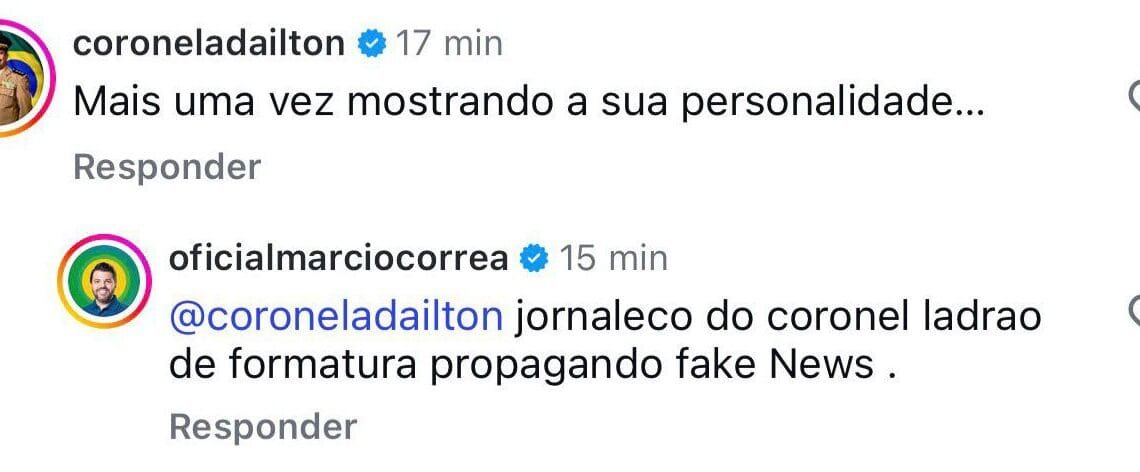 Márcio Corrêa reage a “fake news” sobre saída do PL