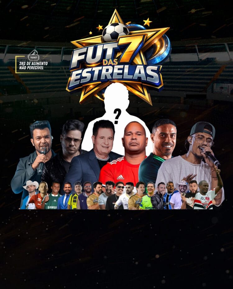 Futebol, famosos e solidariedade: Anápolis recebe o 1º Fut7 das Estrelas Solidário