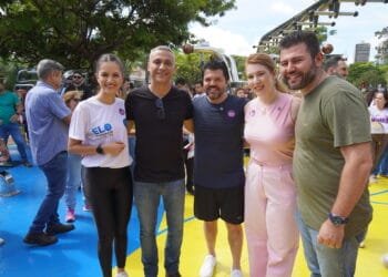 Ao lado de Gustavo Gayer, Amilton Filho e vereadores, Márcio Corrêa inaugura espaço no Parque Ipiranga e presta homenagem a João Victor