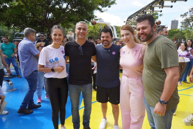 Ao lado de Gustavo Gayer, Amilton Filho e vereadores, Márcio Corrêa inaugura espaço no Parque Ipiranga e presta homenagem a João Victor