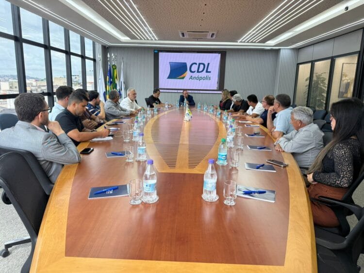 Em reunião com a imprensa anapolina, CDL apresenta planos para fortalecer economia local