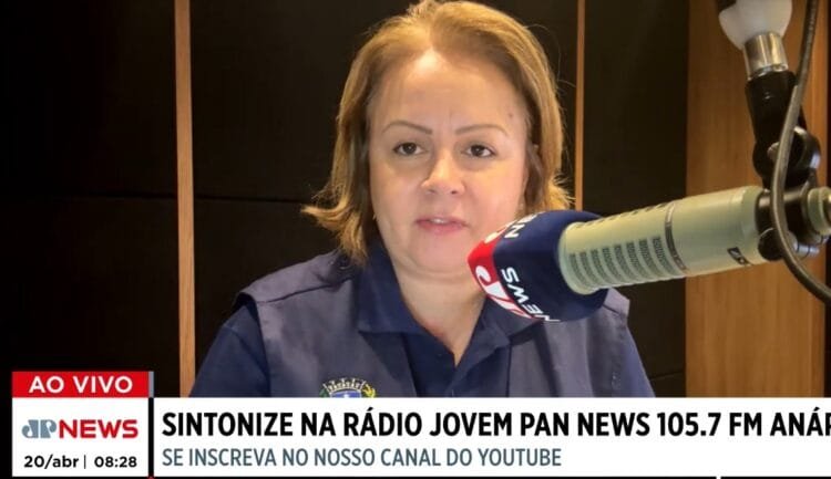 Jaqueline Rocha reforça na Jovem Pan News mobilização contra gripe e faz alerta sobre avanço das síndromes respiratórias em Anápolis