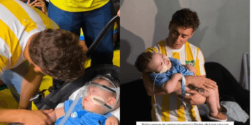 Durante o Acorda Goiás, Gustavo Gayer promove reencontro emocionante entre Nikolas Ferreira e o bebê Kailan