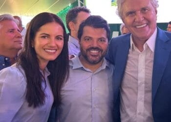 Em sua última agenda em Anápolis como governador, Caiado recebeu elogios de Márcio: “Deixa um grande legado”