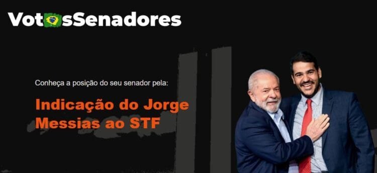 Gustavo Gayer lança placar nacional para monitorar posição dos senadores sobre indicação de Jorge Messias ao STF
