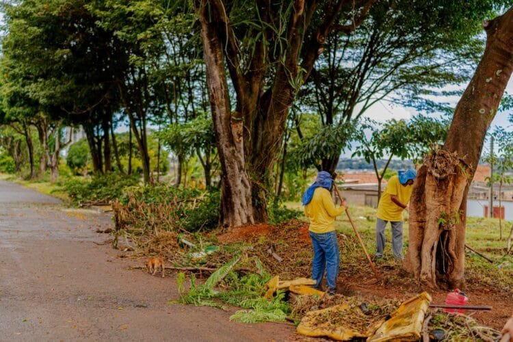 Força-tarefa de limpeza urbana percorre cinco bairros de Anápolis ao longo de 10 dias