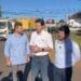 Daniel Vilela, Márcio Corrêa e Amilton Filho acompanham atuação de reeducandos do programa Segunda Chance em Anápolis