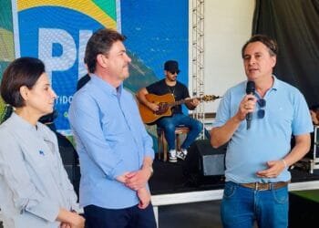 Pré-candidato da direita à Alego por Anápolis, Jean Carlos participa de evento do PL com lideranças estaduais e federais