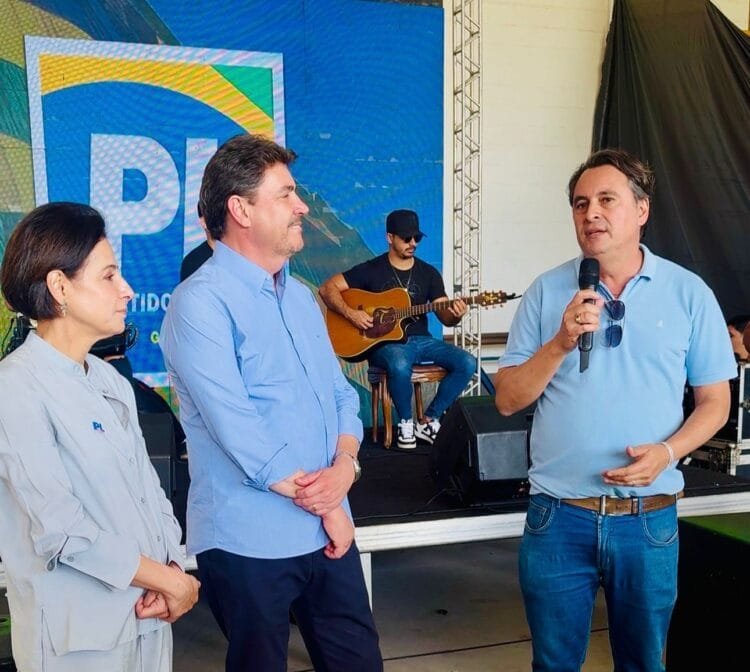 Pré-candidato da direita à Alego por Anápolis, Jean Carlos participa de evento do PL com lideranças estaduais e federais