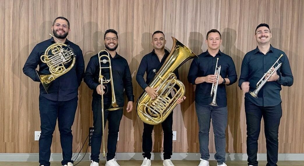 Quarta Cultural apresenta concerto interativo com Goiás Brass nesta quarta-feira (20)