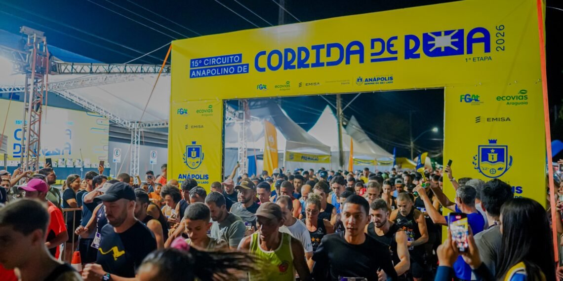 Inscrições para 3ª etapa do Circuito Anapolino de Corrida de Rua começam nesta sexta-feira (22)