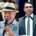Flávio Bolsonaro recebeu 1.600 ameaças após Lula sugerir ‘enforcamento’.