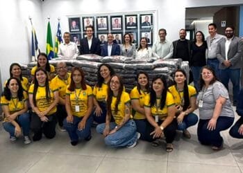 400 cobertores arrecadados: presidente da CDL destaca mobilização que vai ajudar famílias de Anápolis