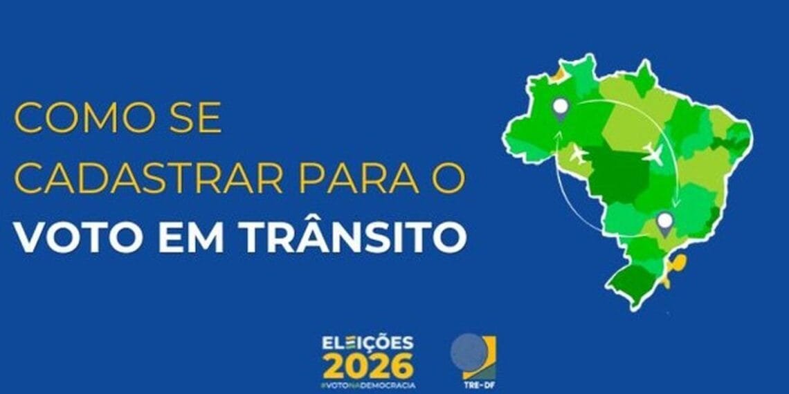 Eleições 2026: eleitores têm até 20 de agosto para solicitar voto em trânsito