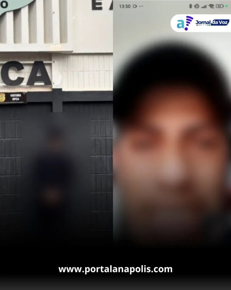 Confira as imagens do vigilante preso após ameaçar matar ex-companheira e as filhas em Anápolis