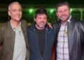 Ao lado de Márcio Corrêa e Amilton Filho, Gustavo Gayer demonstra força política na Expoana
