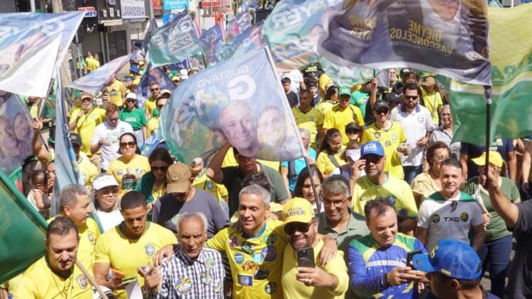 “Foi uma faísca de uma chama que se iniciou em Goiânia”, diz Gustavo Gayer em lançamento histórico de candidatura ao Senado