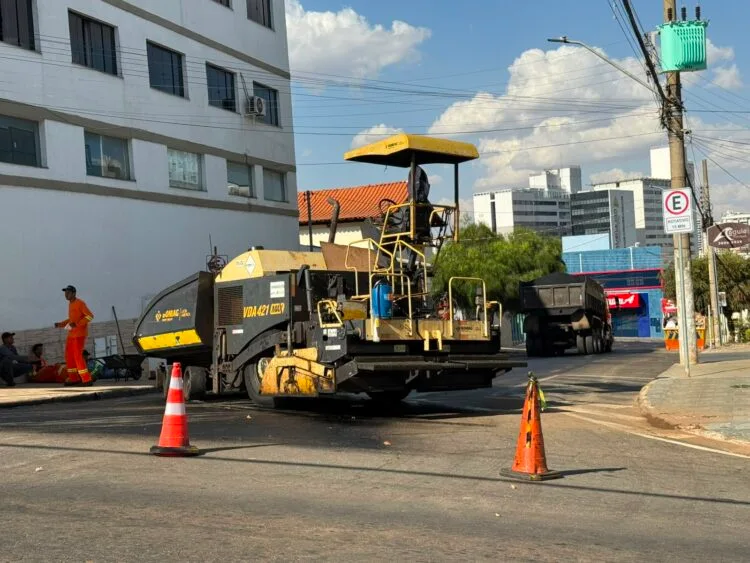 Nova demanda da CDL é atendida no Centro de Anápolis com recapeamento asfáltico