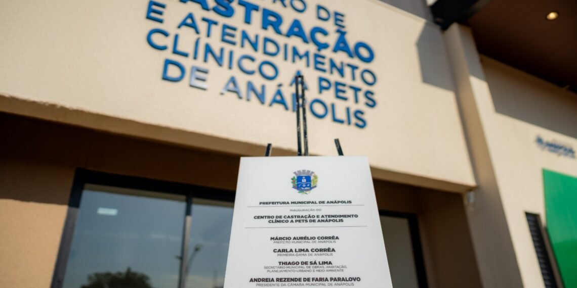 Anápolis inaugura centro de castração com atendimento gratuito para cães e gatos; saiba como funciona