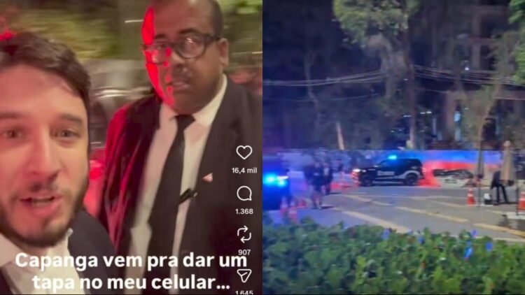 Empresário relata agressão ao questionar bloqueio de rua durante casamento do filho de Alexandre de Moraes em SP