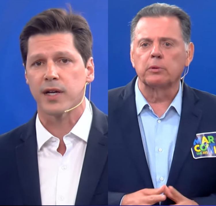 Daniel e Marconi elevam tom no debate: “Nunca respondi a um processo de corrupção”