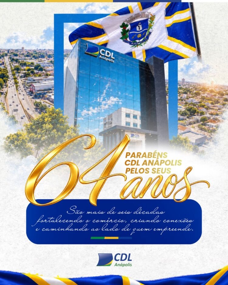 CDL Anápolis completa 64 anos e celebra trajetória com homenagens, livro e documentário