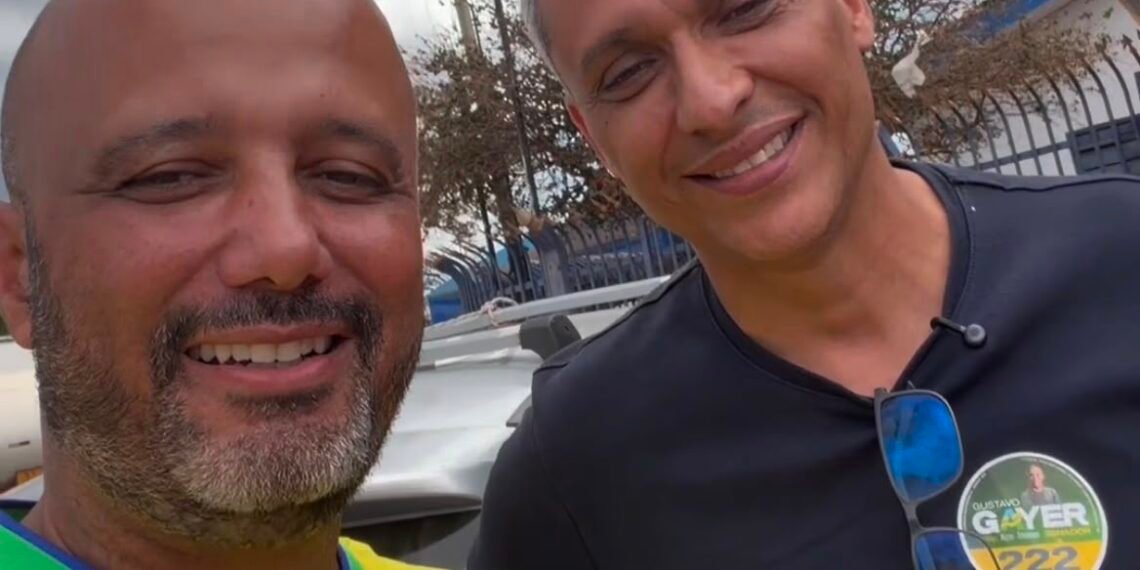 Primeiro comitê de Flávio Bolsonaro em Goiás será inaugurado em Anápolis, anunciam Gayer e Major Vitor Hugo