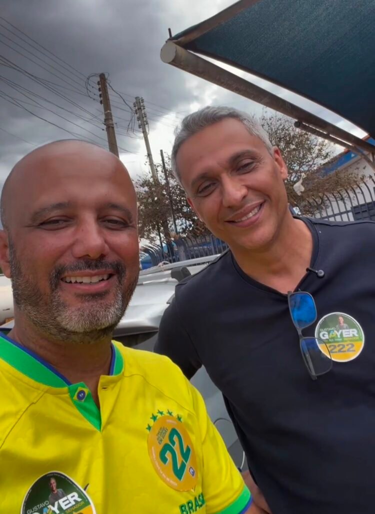 Primeiro comitê de Flávio Bolsonaro em Goiás será inaugurado em Anápolis, anunciam Gayer e Major Vitor Hugo