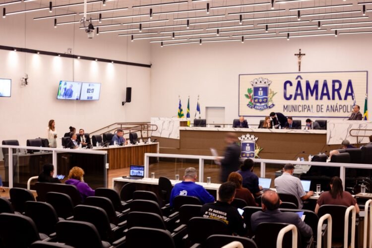 Confira o calendário das sessões ordinárias da Câmara de Anápolis em setembro