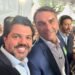 Márcio Corrêa participa de encontro com Flávio Bolsonaro, Tarcísio de Freitas e Daniel Vilela em São Paulo