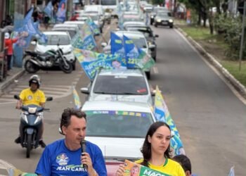 Jean Carlos encerra campanha com carreata por regiões de Anápolis