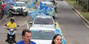 Jean Carlos encerra campanha com carreata por regiões de Anápolis