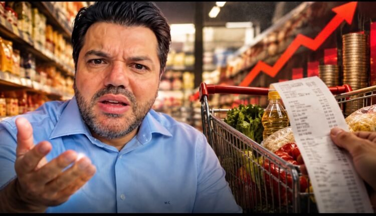 “O trabalhador vai ao supermercado e não consegue comprar como antes”, afirma Márcio Corrêa
