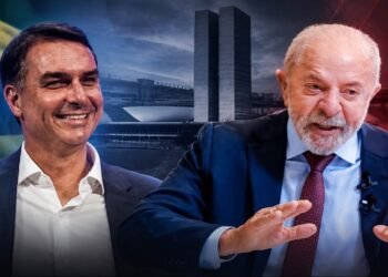 Flávio Bolsonaro chega a 51,49% e amplia vantagem sobre Lula no segundo turno, aponta agregador Inteligov/EXAME